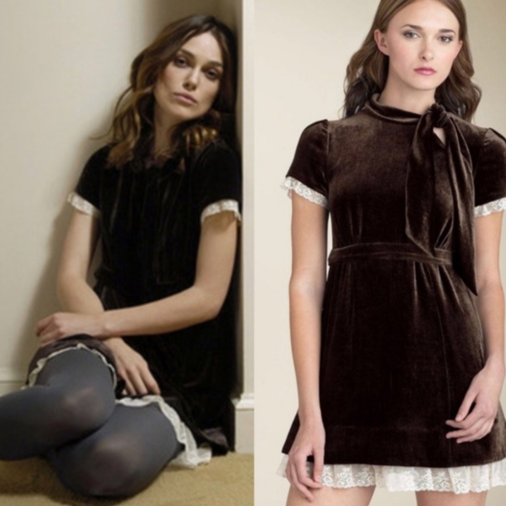 Marc by Marc Jacobs Vintage Velvet lace mini dress